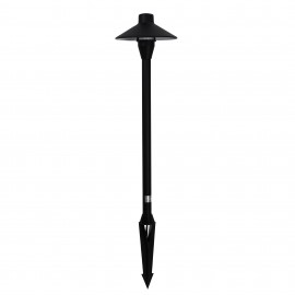 Oriel Lighting-Harto 12V Outdoor Garden Spike Light - Black